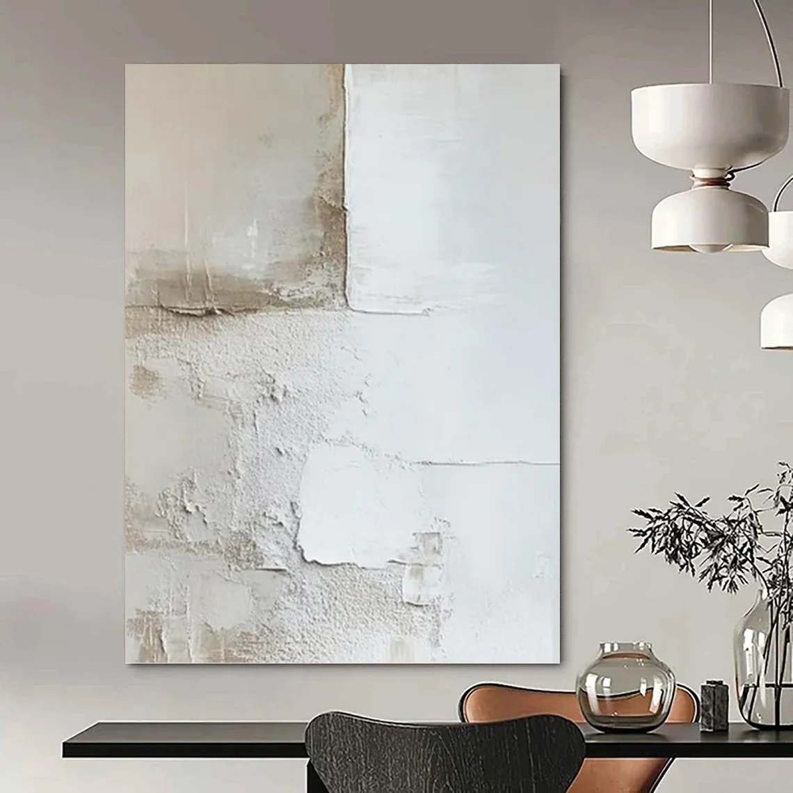 Beige_White_Abstract_Minimalist_Textured_Artwork_5Y9JJ wall art